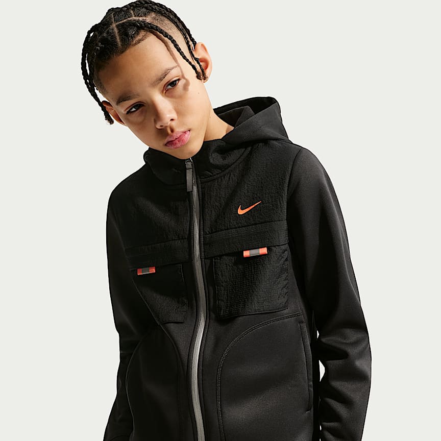 Nike Sportswear City Utility Older Kids' Full-Zip Woven Jacket